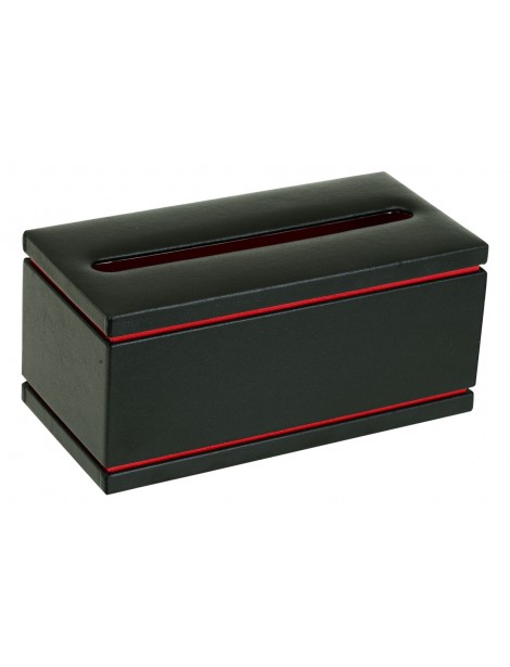 Kitchen Roll Box Black/ Red