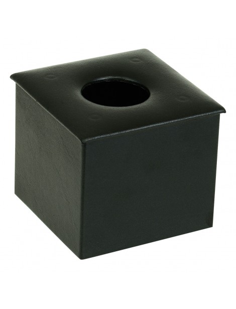 Tissue Roll Box Black