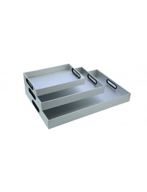 Service Tray Set Silver