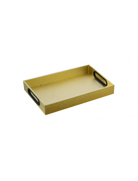 Service Tray Golden