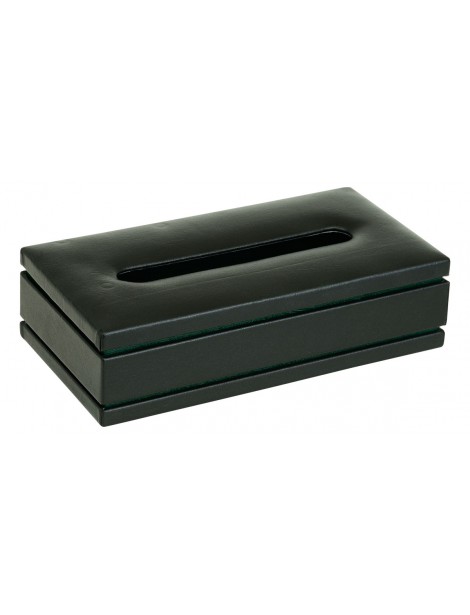 Tissue Box Black/ Green