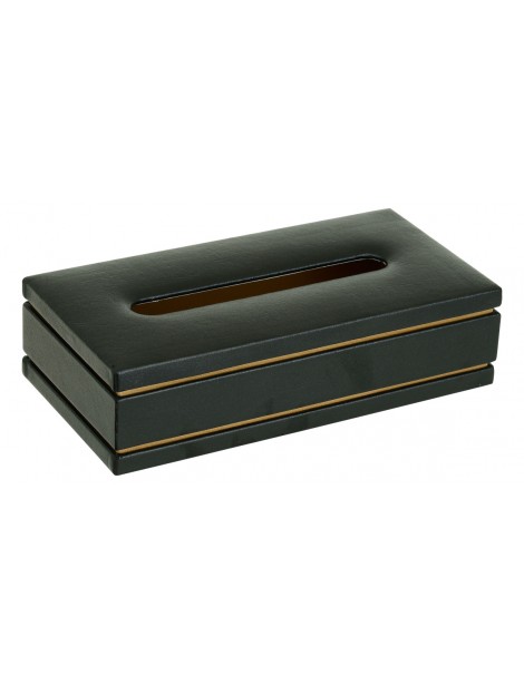 Tissue Box Black/ Beige